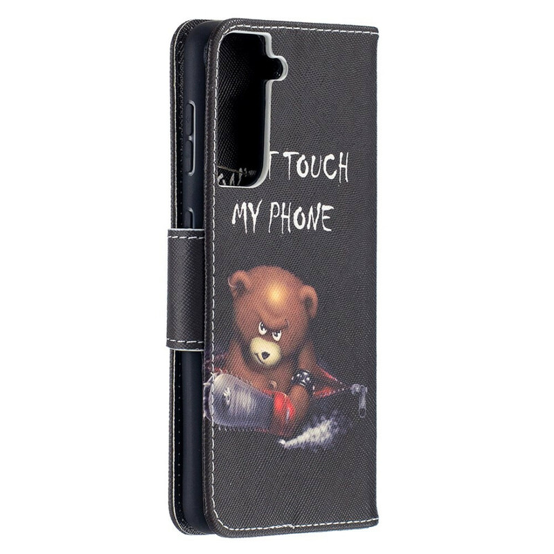 Housse Samsung Galaxy S21 5G Ours Dangereux Housse Samsung Galaxy S21 5G Ours Dangereux