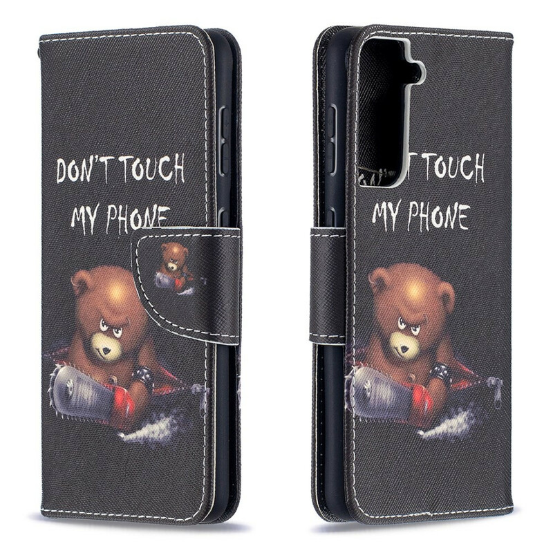 Housse Samsung Galaxy S21 5G Ours Dangereux Housse Samsung Galaxy S21 5G Ours Dangereux