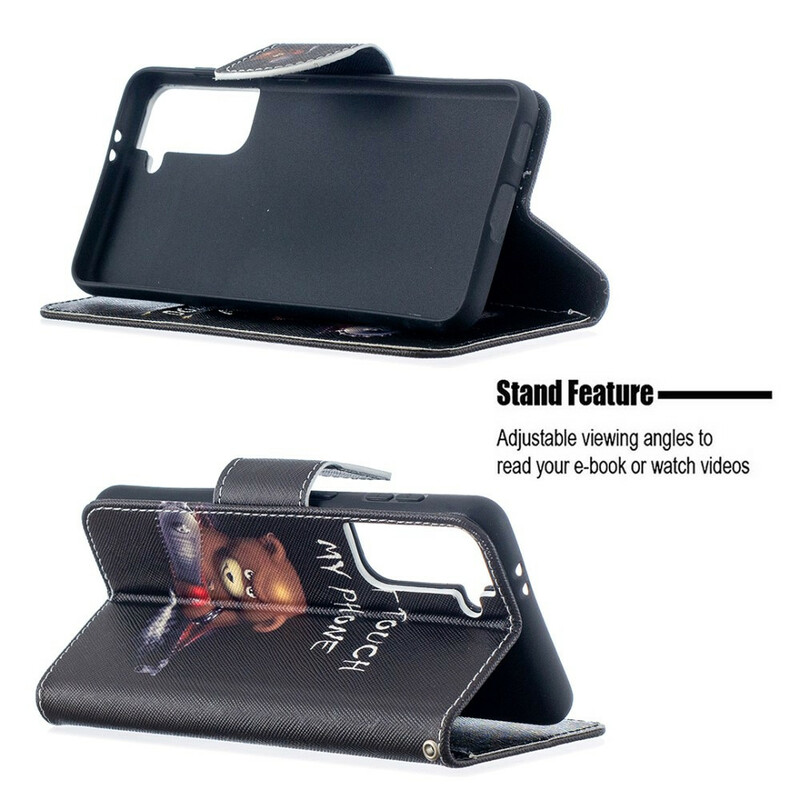 Housse Samsung Galaxy S21 5G Ours Dangereux Housse Samsung Galaxy S21 5G Ours Dangereux