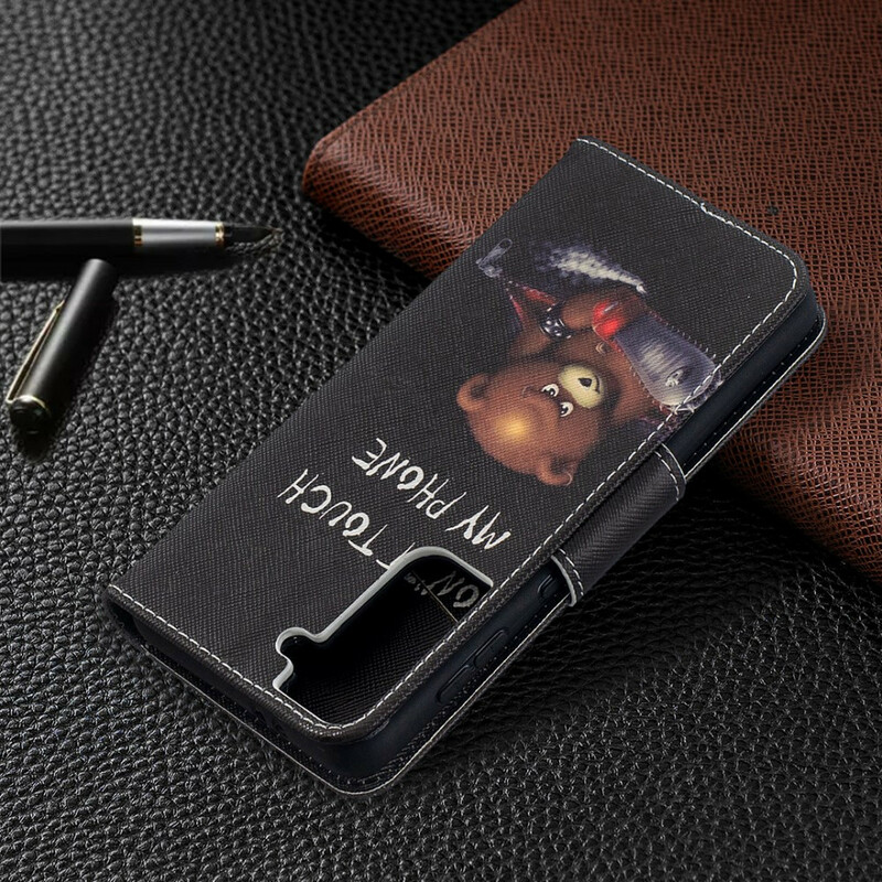 Housse Samsung Galaxy S21 5G Ours Dangereux Housse Samsung Galaxy S21 5G Ours Dangereux