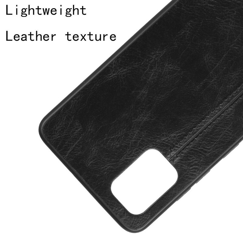 Coque Samsung Galaxy M51 Effet Cuir Couture Coque Samsung Galaxy M51 Effet Cuir Couture
