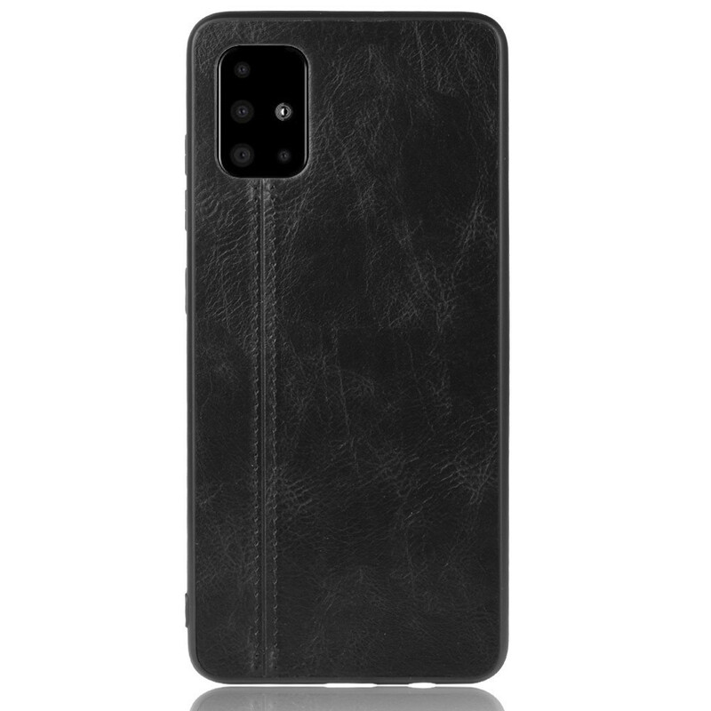 Coque Samsung Galaxy M51 Effet Cuir Couture Coque Samsung Galaxy M51 Effet Cuir Couture