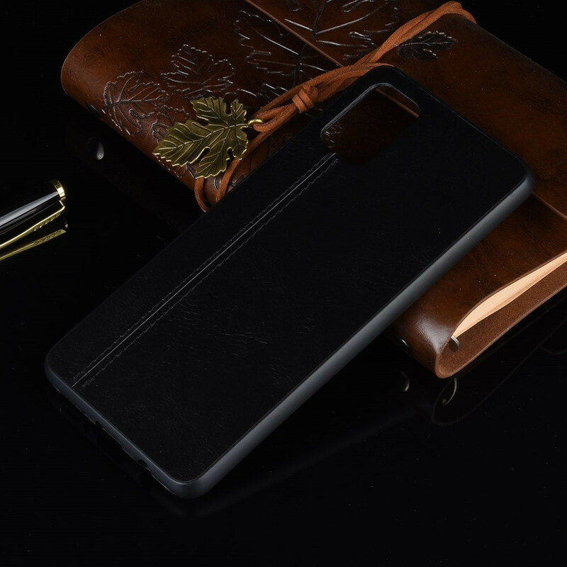 Coque Samsung Galaxy M51 Effet Cuir Couture Coque Samsung Galaxy M51 Effet Cuir Couture