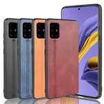 Coque Samsung Galaxy M51 Effet Cuir Couture Coque Samsung Galaxy M51 Effet Cuir Couture