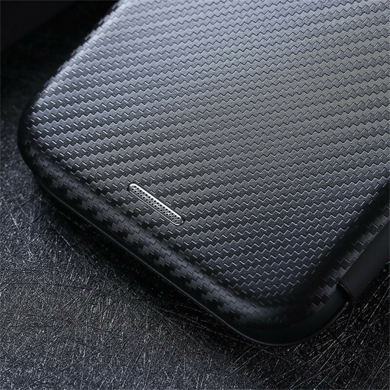 Flip Cover Samsung Galaxy A02s Fibre Carbone Flip Cover Samsung Galaxy A02s Fibre Carbone