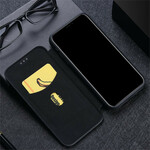 Flip Cover Samsung Galaxy A02s Fibre Carbone Flip Cover Samsung Galaxy A02s Fibre Carbone