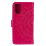 Housse Samsung Galaxy A02s Mandala Soleil Housse Samsung Galaxy A02s Mandala Soleil