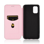 Flip Cover Samsung Galaxy M51 Fibre Carbone Flip Cover Samsung Galaxy M51 Fibre Carbone