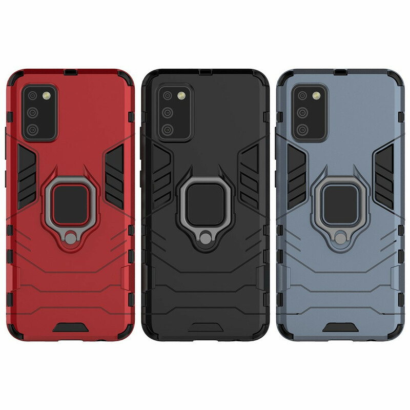 Coque Samsung Galaxy A02s Ring Résistante Coque Samsung Galaxy A02s Ring Résistante