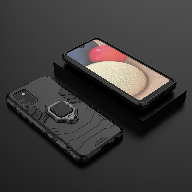 Coque Samsung Galaxy A02s Ring Résistante Coque Samsung Galaxy A02s Ring Résistante