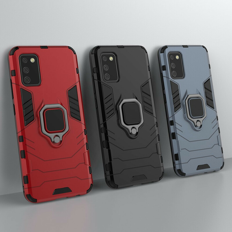 Coque Samsung Galaxy A02s Ring Résistante Coque Samsung Galaxy A02s Ring Résistante