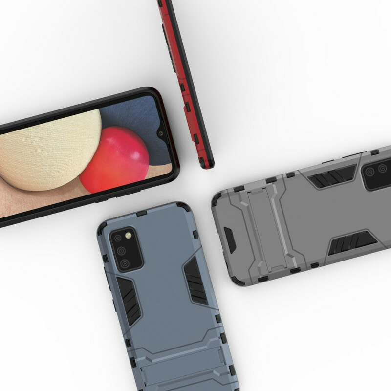 Coque Samsung Galaxy A02s Languette Résistante Coque Samsung Galaxy A02s Languette Résistante