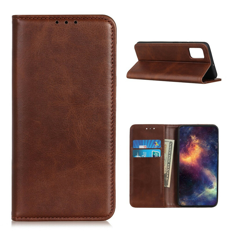 Flip Cover Samsung Galaxy M51 Cuir Fendu Flip Cover Samsung Galaxy M51 Cuir Fendu