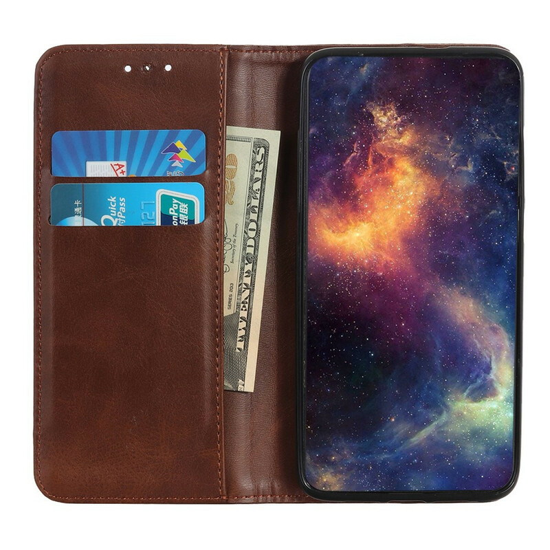 Flip Cover Samsung Galaxy M51 Cuir Fendu Flip Cover Samsung Galaxy M51 Cuir Fendu