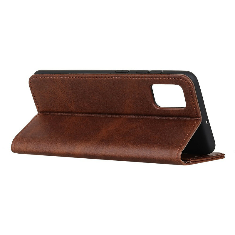 Flip Cover Samsung Galaxy M51 Cuir Fendu Flip Cover Samsung Galaxy M51 Cuir Fendu