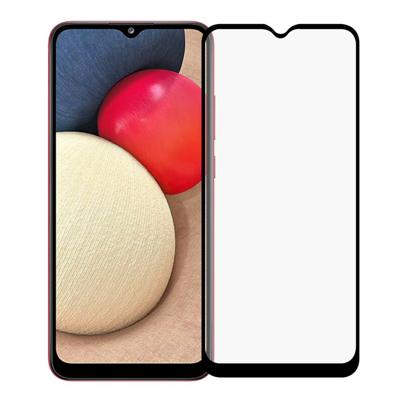 Protection verre trempé Edge pour écran du Samsung Galaxy A02s Protection verre trempé Edge pour écran du Samsung Galaxy A02s