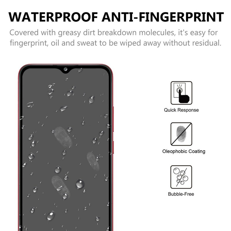 Protection verre trempé Edge pour écran du Samsung Galaxy A02s Protection verre trempé Edge pour écran du Samsung Galaxy A02s