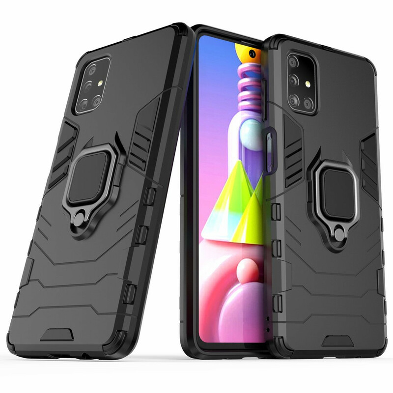 Coque Samsung Galaxy M51 Ring Résistante Coque Samsung Galaxy M51 Ring Résistante