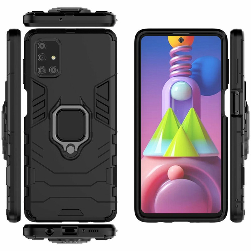 Coque Samsung Galaxy M51 Ring Résistante Coque Samsung Galaxy M51 Ring Résistante