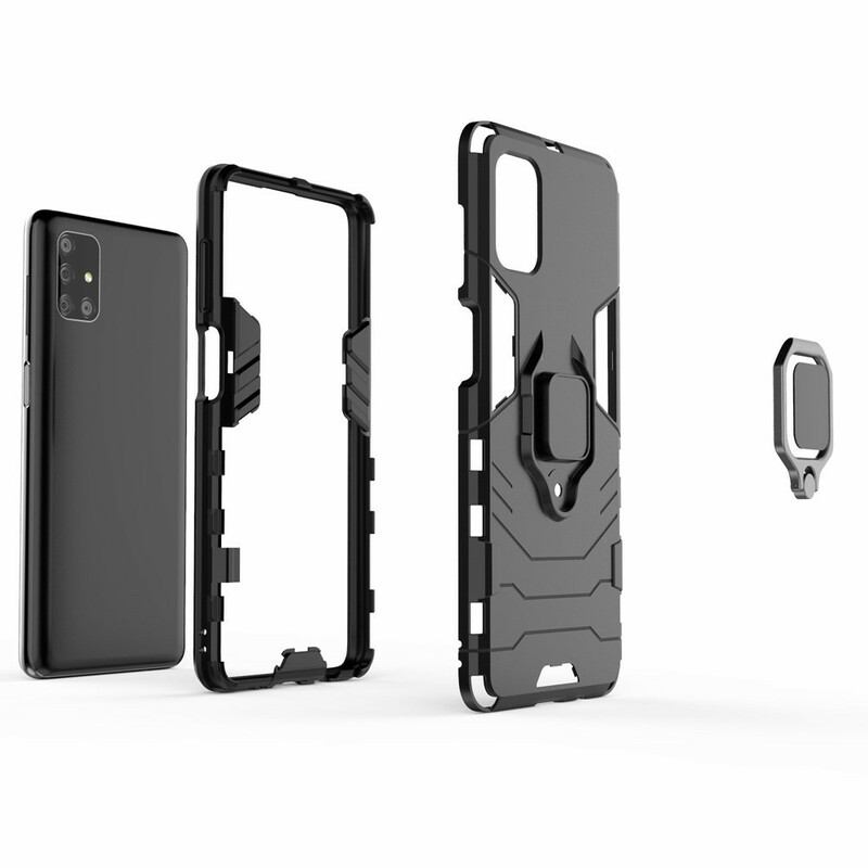 Coque Samsung Galaxy M51 Ring Résistante Coque Samsung Galaxy M51 Ring Résistante