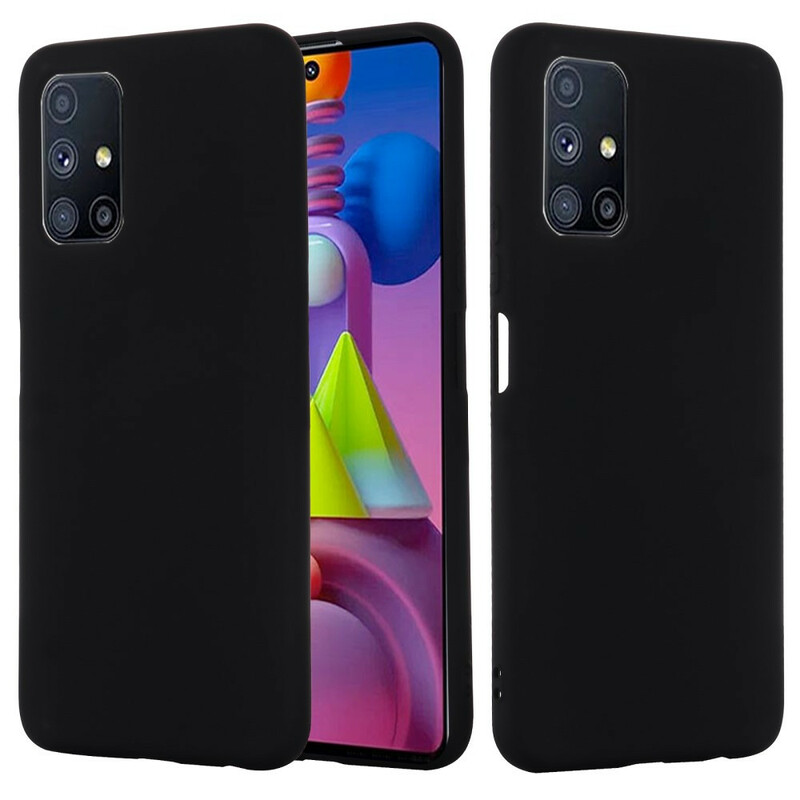 Coque Samsung Galaxy M51 Silicone Liquide avec Lanière Coque Samsung Galaxy M51 Silicone Liquide avec Lanière