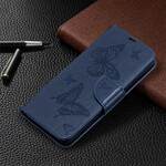 Housse Samsung Galaxy S21 Plus 5G Papillons et Rabat Oblique Housse Samsung Galaxy S21 Plus 5G Papillons et Rabat Oblique