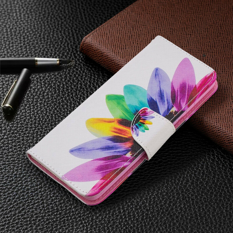 Housse Samsung Galaxy S21 Plus 5G Fleur Aquarelle Housse Samsung Galaxy S21 Plus 5G Fleur Aquarelle
