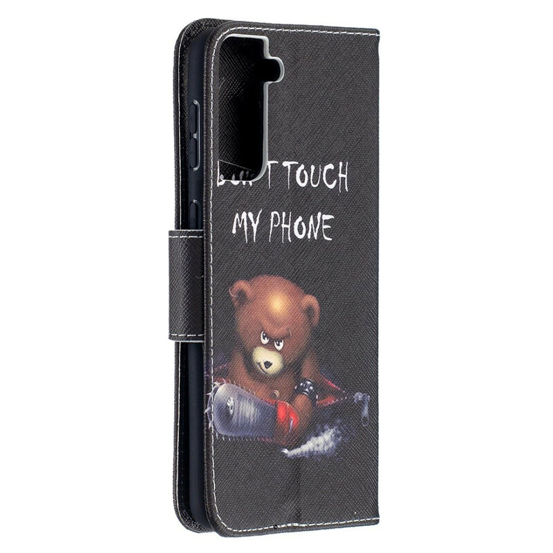 Housse Samsung Galaxy S21 Plus 5G Ours Dangereux Housse Samsung Galaxy S21 Plus 5G Ours Dangereux