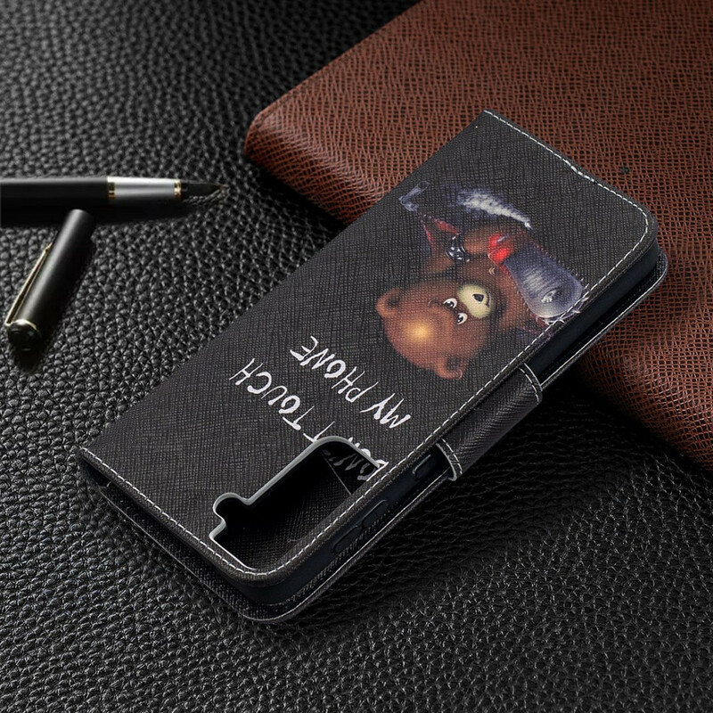 Housse Samsung Galaxy S21 Plus 5G Ours Dangereux Housse Samsung Galaxy S21 Plus 5G Ours Dangereux
