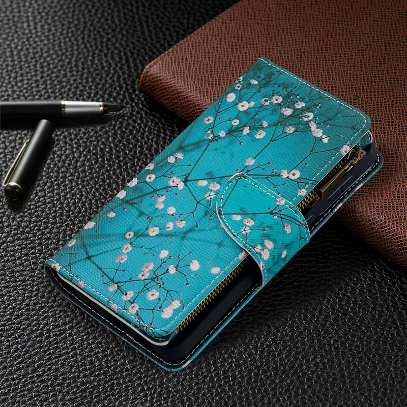 Housse Samsung Galaxy S21 Plus 5G Poche Zippée Arbre Housse Samsung Galaxy S21 Plus 5G Poche Zippée Arbre