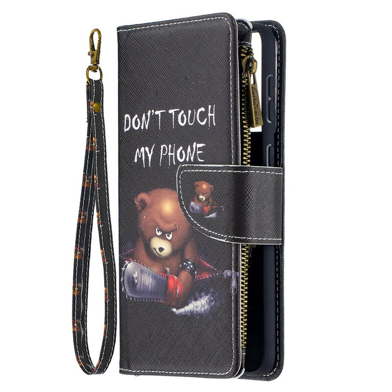 Housse Samsung Galaxy S21 Plus 5G Poche Zippée Ours Housse Samsung Galaxy S21 Plus 5G Poche Zippée Ours