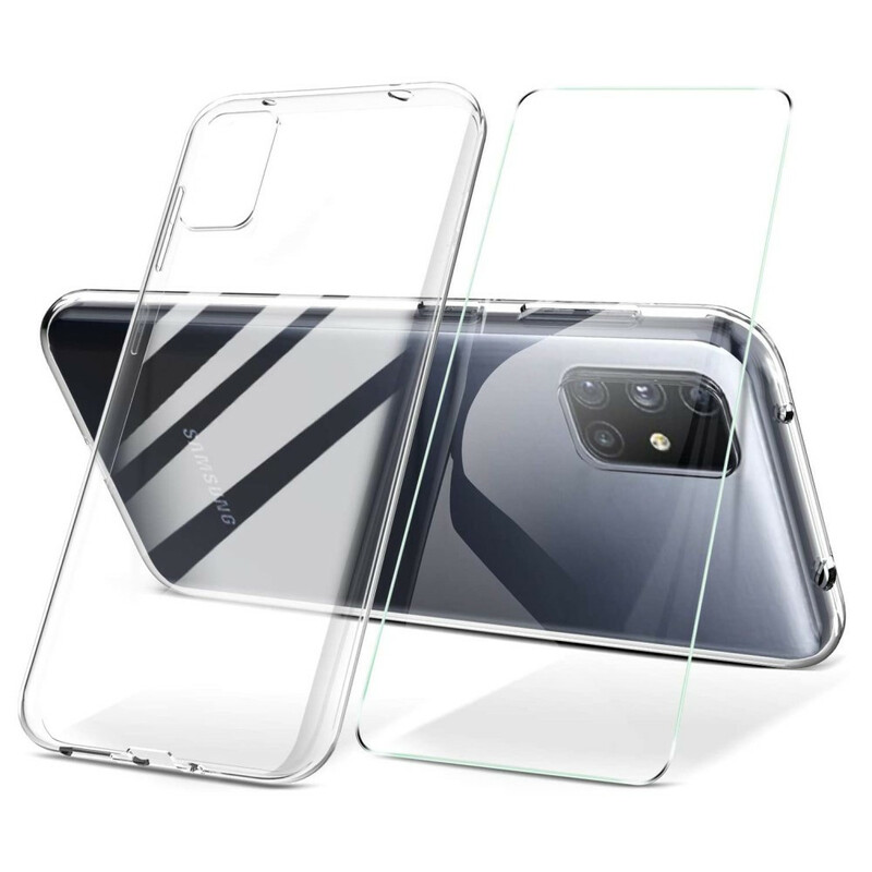 Coque Samsung Galaxy M51 Coque et Verre trempée Écran Coque Samsung Galaxy M51 Coque et Verre trempée Écran