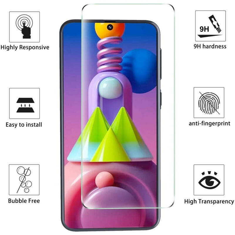 Coque Samsung Galaxy M51 Coque et Verre trempée Écran Coque Samsung Galaxy M51 Coque et Verre trempée Écran