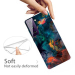 Coque Samsung Galaxy S21 Plus 5G Nuages Colorés