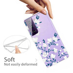 Coque Samsung Galaxy S21 5G Fleurs Blanches Coque Samsung Galaxy S21 5G Fleurs Blanches