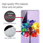 Coque Samsung Galaxy S21 5G Arbre Aquarelle Coque Samsung Galaxy S21 5G Arbre Aquarelle
