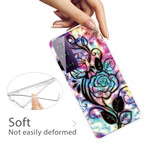 Coque Samsung Galaxy S21 5G Fleur Graphique Coque Samsung Galaxy S21 5G Fleur Graphique