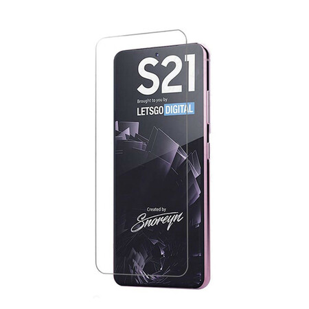 Protecteur en verre trempé Samsung Galaxy S21 Premium de haute qualit