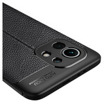 Coque Xiaomi Mi 11 Effet Cuir Litchi Double Line Coque Xiaomi Mi 11 Effet Cuir Litchi Double Line