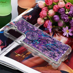 Coque Samsung Galaxy S21 Plus 5G Attrape Rêves Paillettes