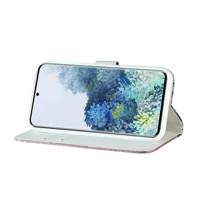 Housse Samsung Galaxy S21 5G Croco Diamants Housse Samsung Galaxy S21 5G Croco Diamants