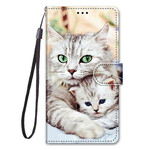 Housse Samsung Galaxy S21 5G Famille de Chats