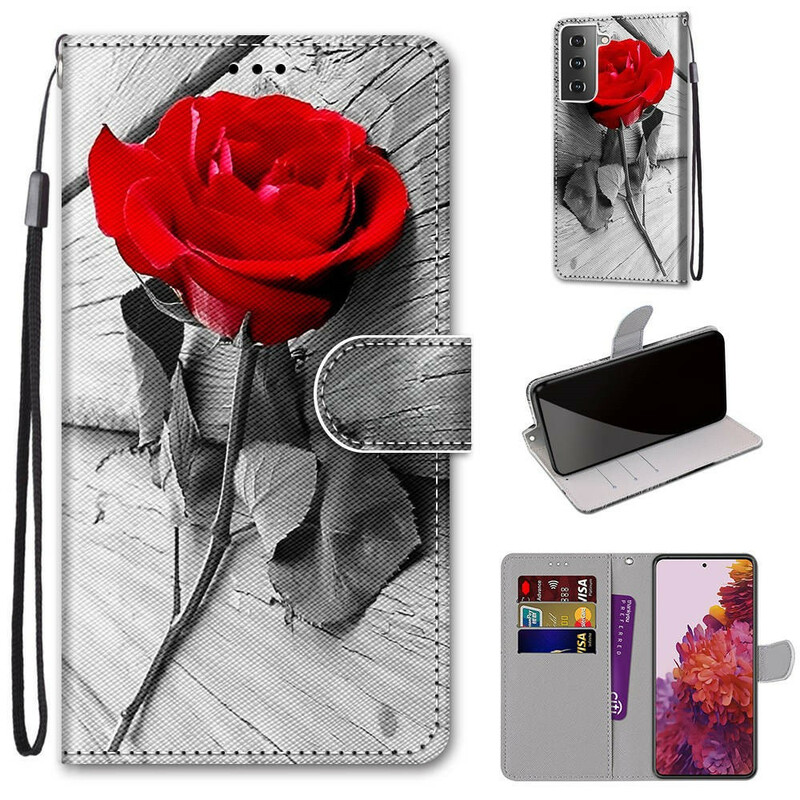 Housse Samsung Galaxy S21 5G Merveille Florale Housse Samsung Galaxy S21 5G Merveille Florale