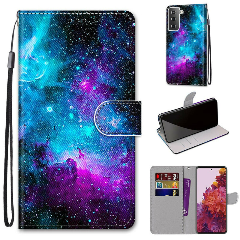 Housse Samsung Galaxy S21 5G Cosmic Sky