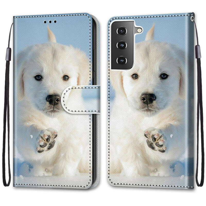 Housse Samsung Galaxy S21 5G Cute Dog Housse Samsung Galaxy S21 5G Cute Dog