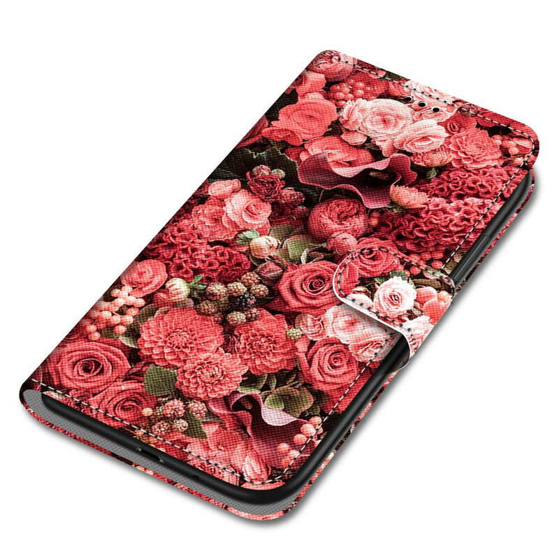 Housse Samsung Galaxy S21 5G Romance Florale Housse Samsung Galaxy S21 5G Romance Florale
