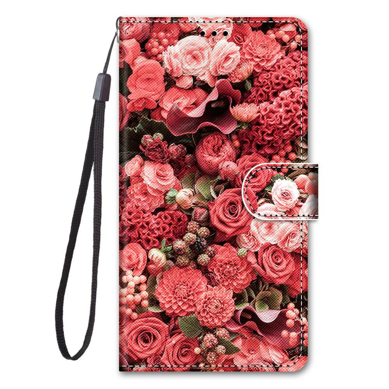 Housse Samsung Galaxy S21 5G Romance Florale Housse Samsung Galaxy S21 5G Romance Florale