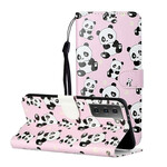 Housse Samsung Galaxy S21 5G Que des Pandas Housse Samsung Galaxy S21 5G Que des Pandas