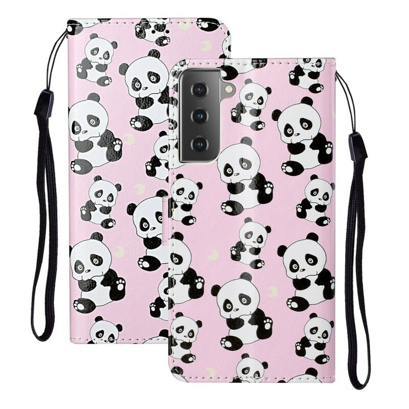 Housse Samsung Galaxy S21 5G Que des Pandas