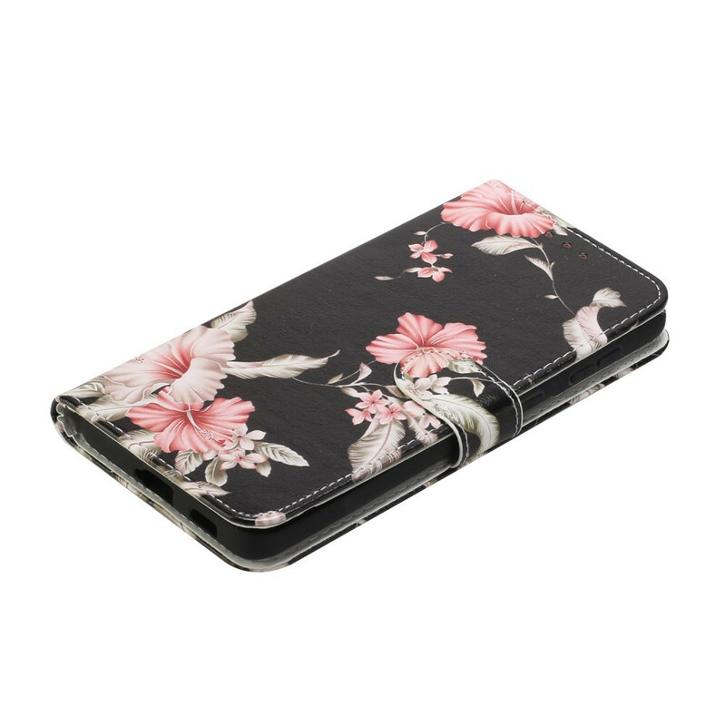 Housse Samsung Galaxy S21 5G Fleurs en Folies